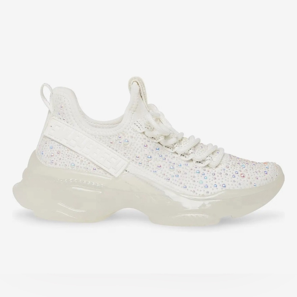 Steve Madden Maxima Pearl Sneaker. Never Worn. Like New.